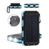 Waterproof Compass Solar Power Bank 20000mAh Outdoor Battery Power Bank